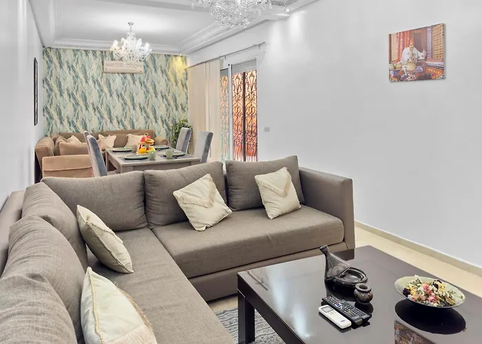Gueliz Central Big Family Duplex - Relax Terraces
